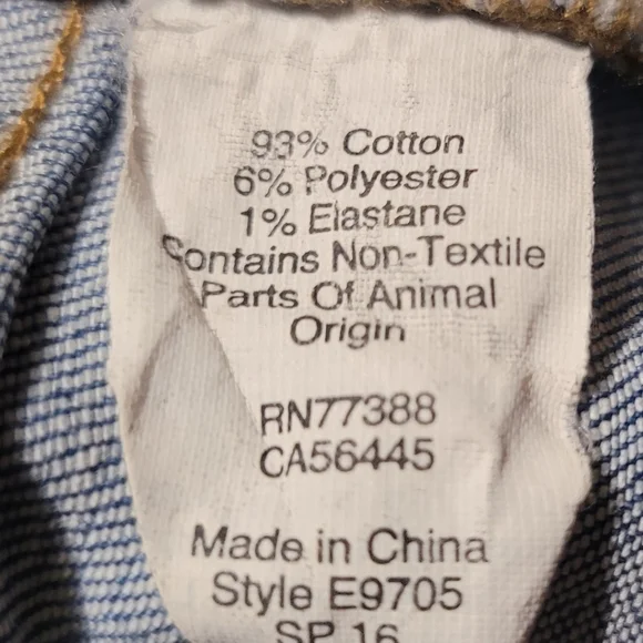 Madewell 9" High Riser Skinny Skinny Jeans Size 27 Distressed 29W / 28" Inseam - Picture 7 of 7